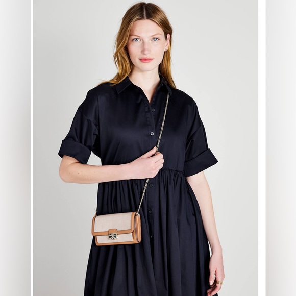 Kate Spade Voyage Canvas Crossbody Wallet NWT - Picture 2 of 14